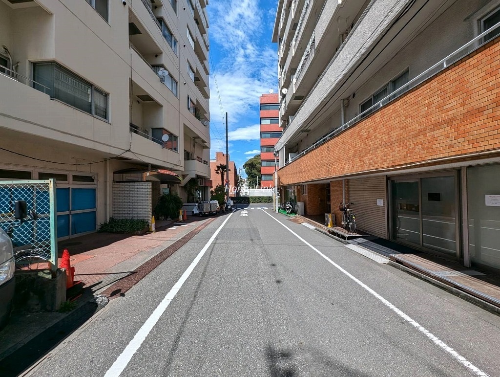 サンビュー北池袋　南東側 前面道路